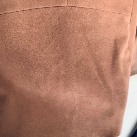 🪷Forever 21 women’s  waterfall faux suede jacket/cardigan - Picture 5 of 7